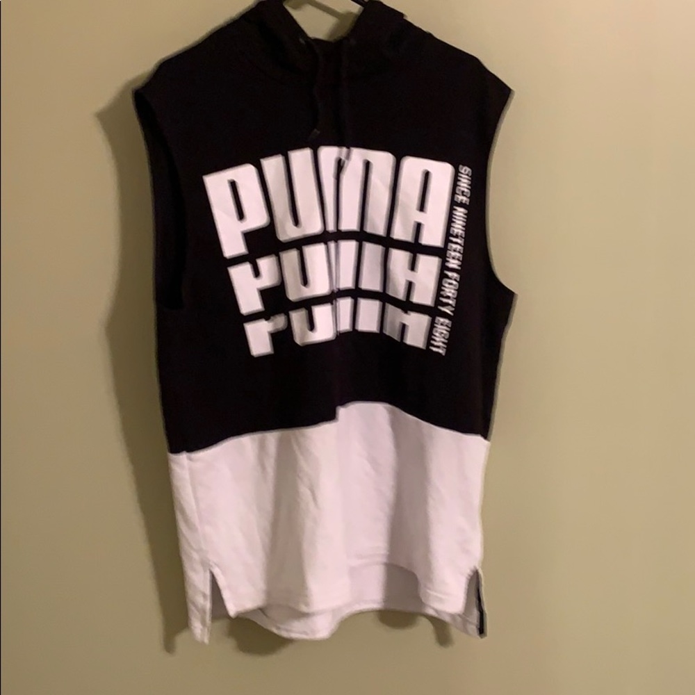 Men’s Puma sleeveless hoodie XL
